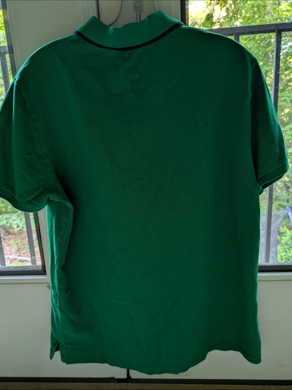 Ralph Lauren Green Polo with White Embroidered Pony Kids Lg Women's Small - Picture 5 of 5